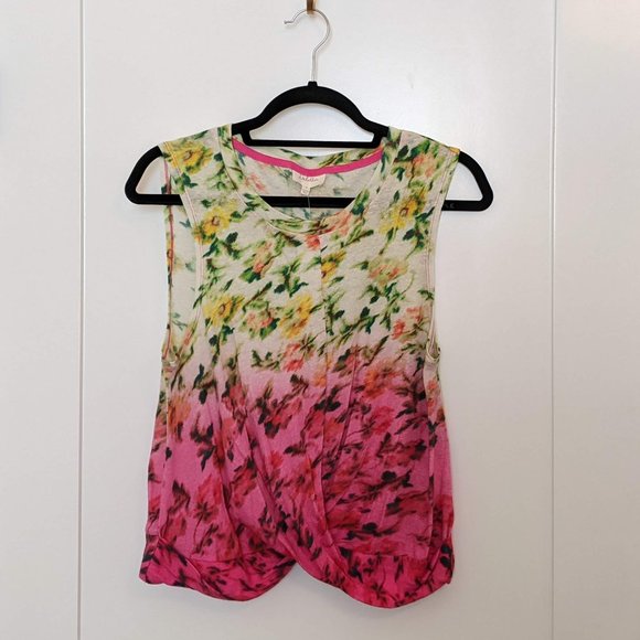 NWT Deletta Adaenia Twist-Front Top - Picture 7 of 14